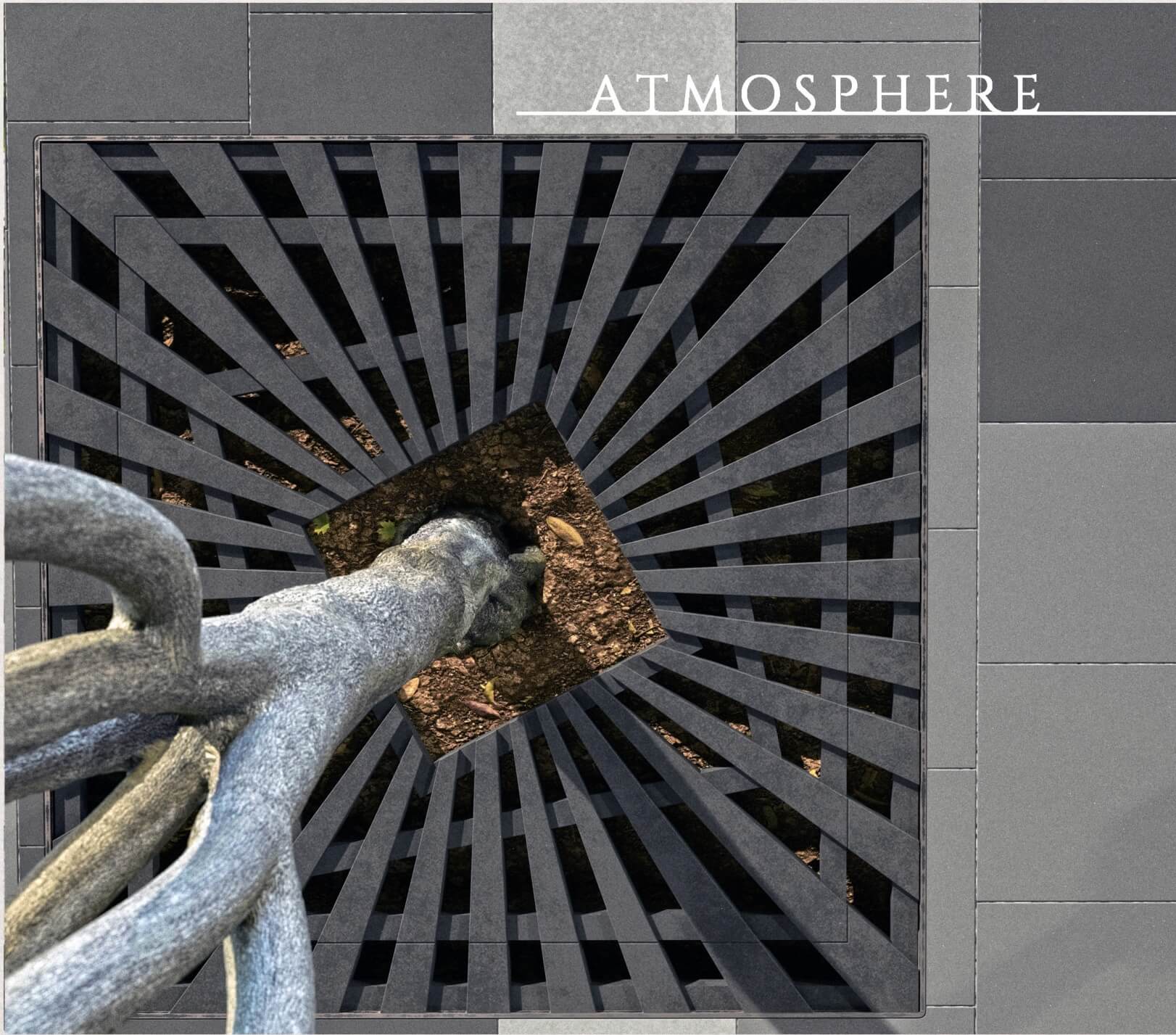 Приствольная решетка для дерева ZKING ATMOSPHERE 1.2х1.2м Черная в Сертолово фото