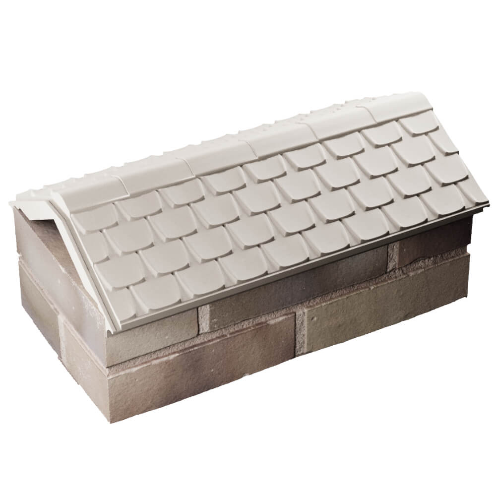 Парапет Zking Эльбрус Бежевый с посадкой на 1 кирпич (255мм) в Сертолово фото