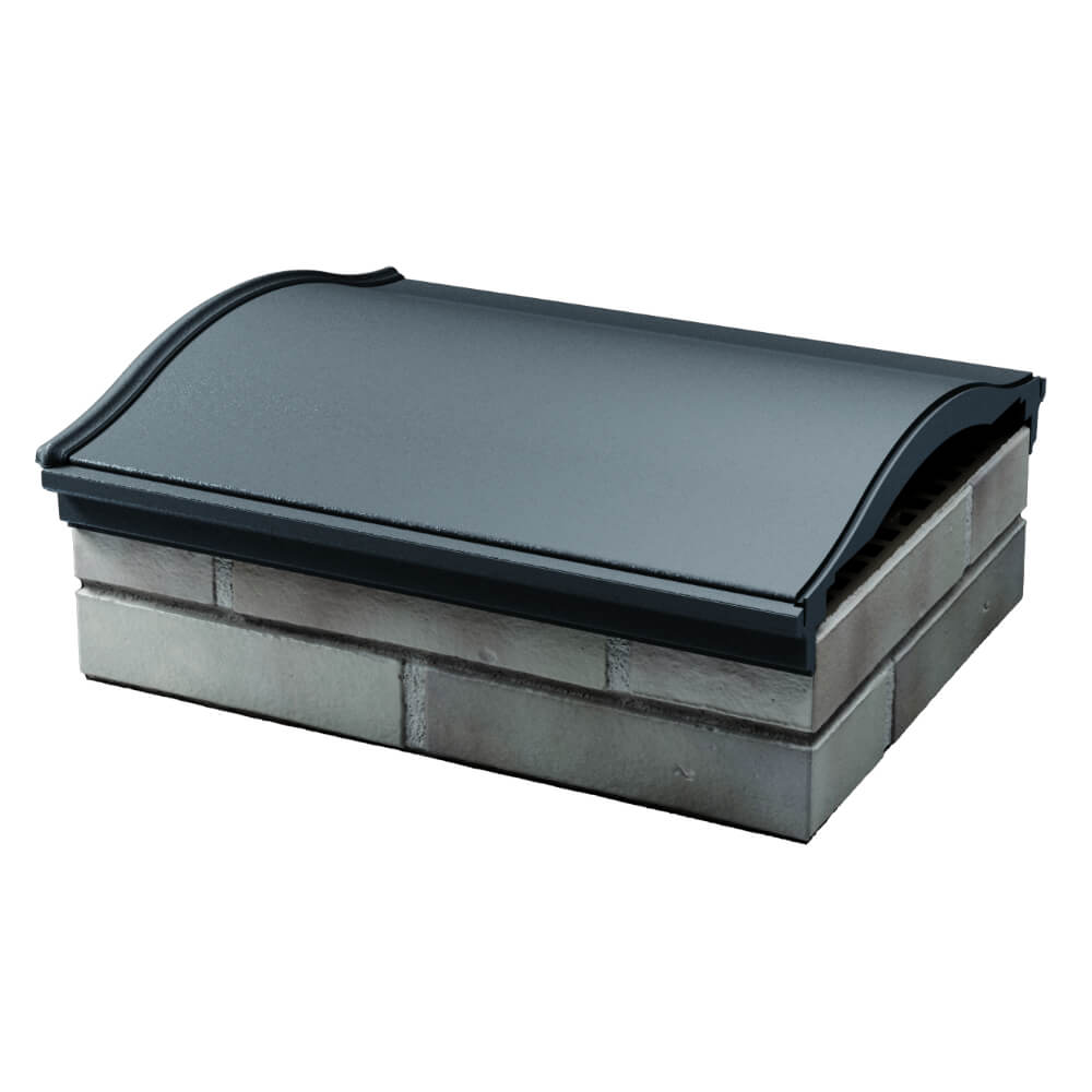 Парапет Zking Монблан Серый посадка на 1.5 кирпича (355/385мм) в Сертолово фото