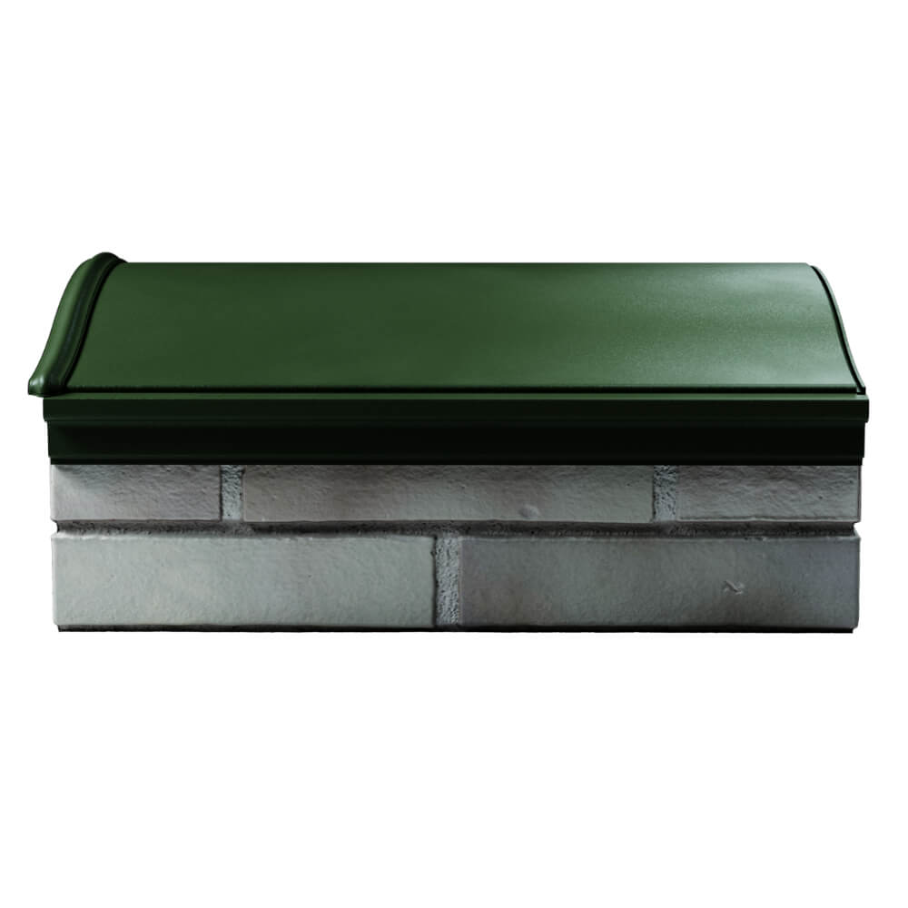 Парапет Zking Монблан Зеленый посадка на 1.5 кирпича (355/385мм) в Сертолово фото