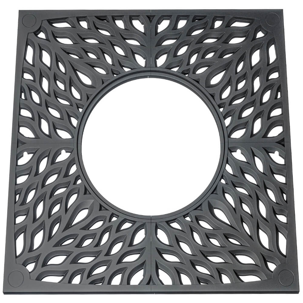 Приствольная решетка для дерева ZKING CRUST 2х2м Черная Сертолово фото