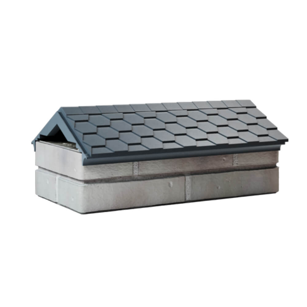 Парапет Zking Эверест Серый с посадкой на 1 кирпич (200/225/255мм) Сертолово фото