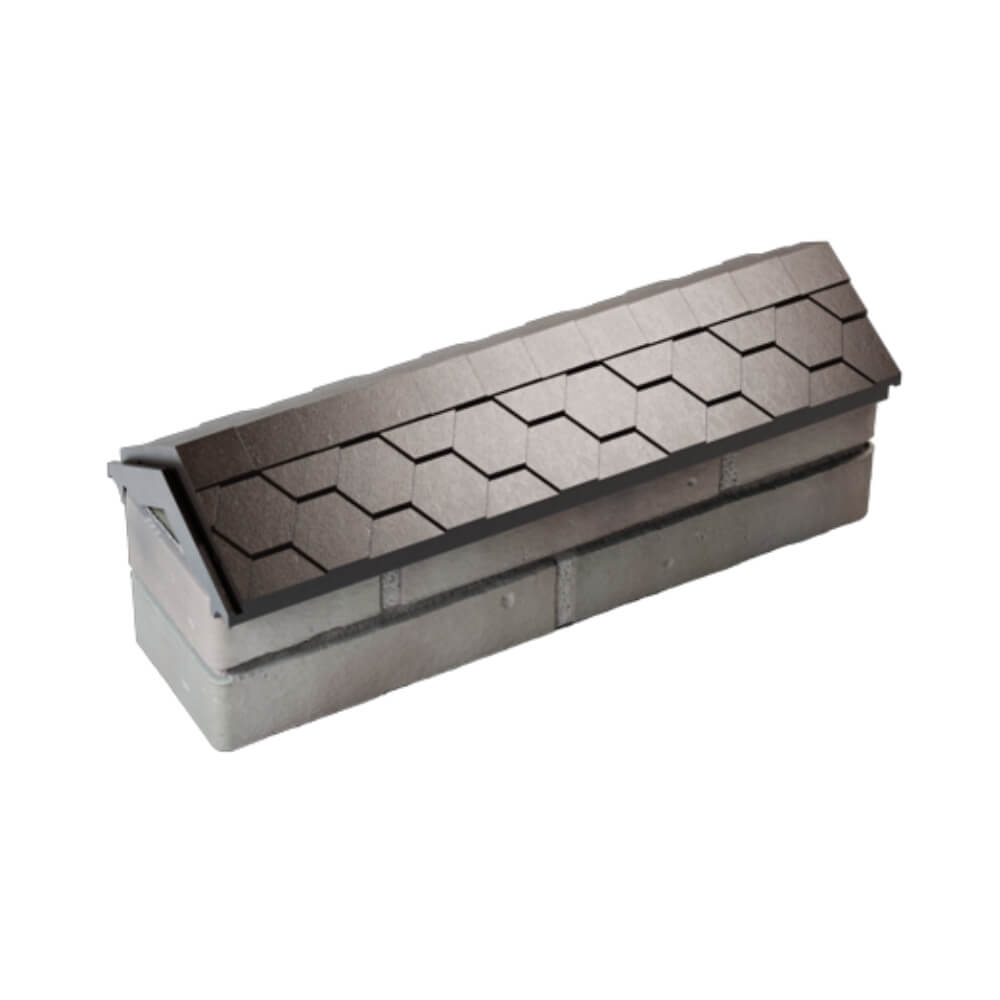 Парапет Zking Эверест Коричневый с посадкой на 0.5 кирпича (130мм) в Сертолово фото