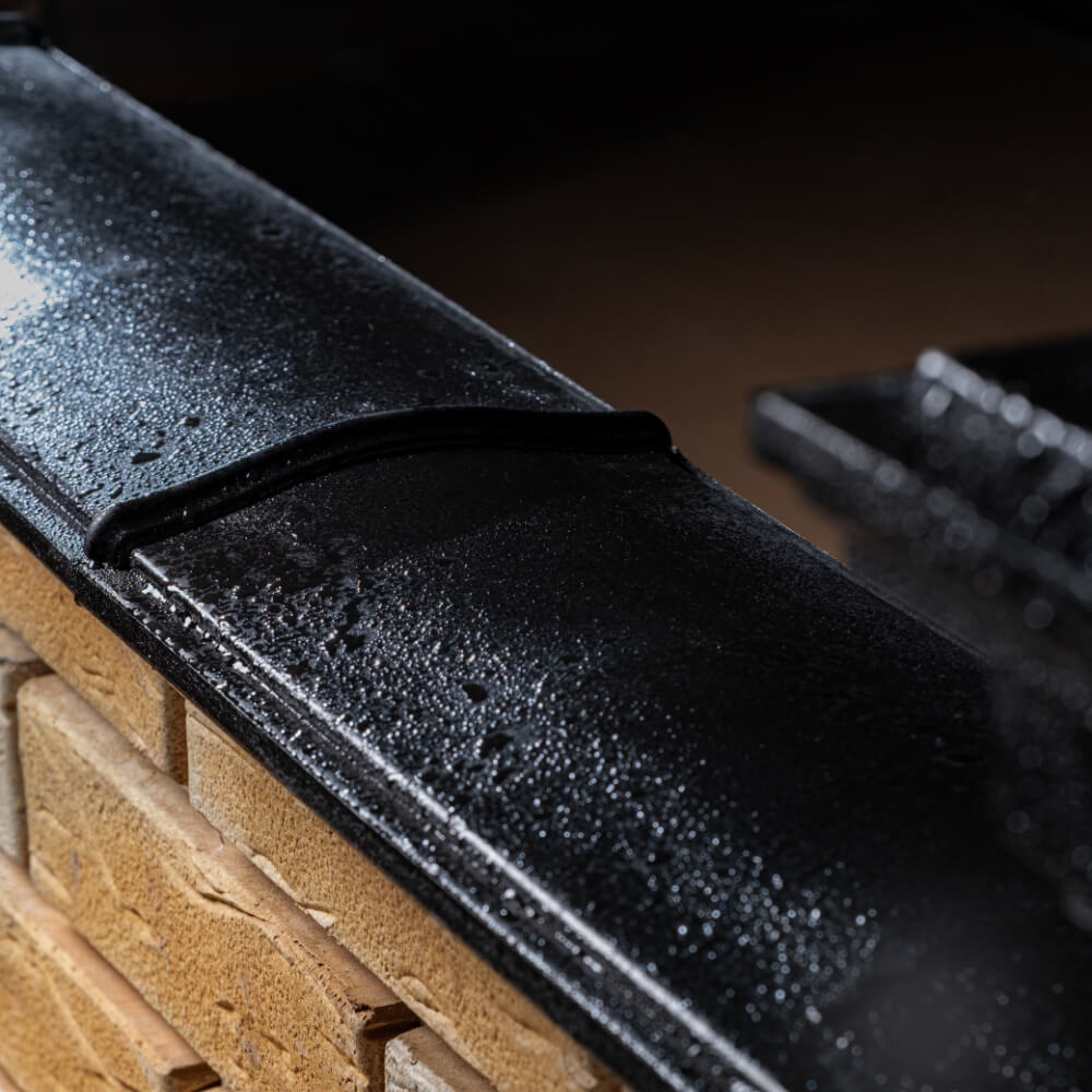 Парапет Zking Монблан Черный посадка на 0.5 кирпича (130мм) в Сертолово фото