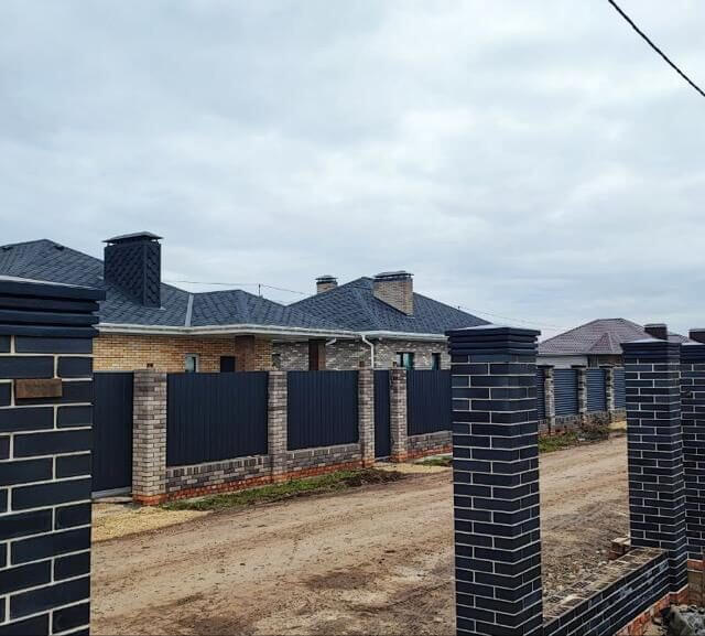 Колпак Zking Бона ХайТек Серый на столб 1.5х1.5 кирпича (385х385мм) в Сертолово фото