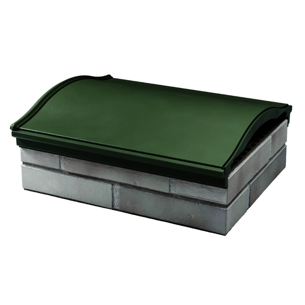 Парапет Zking Монблан Зеленый посадка на 1.5 кирпича (355/385мм) в Сертолово фото