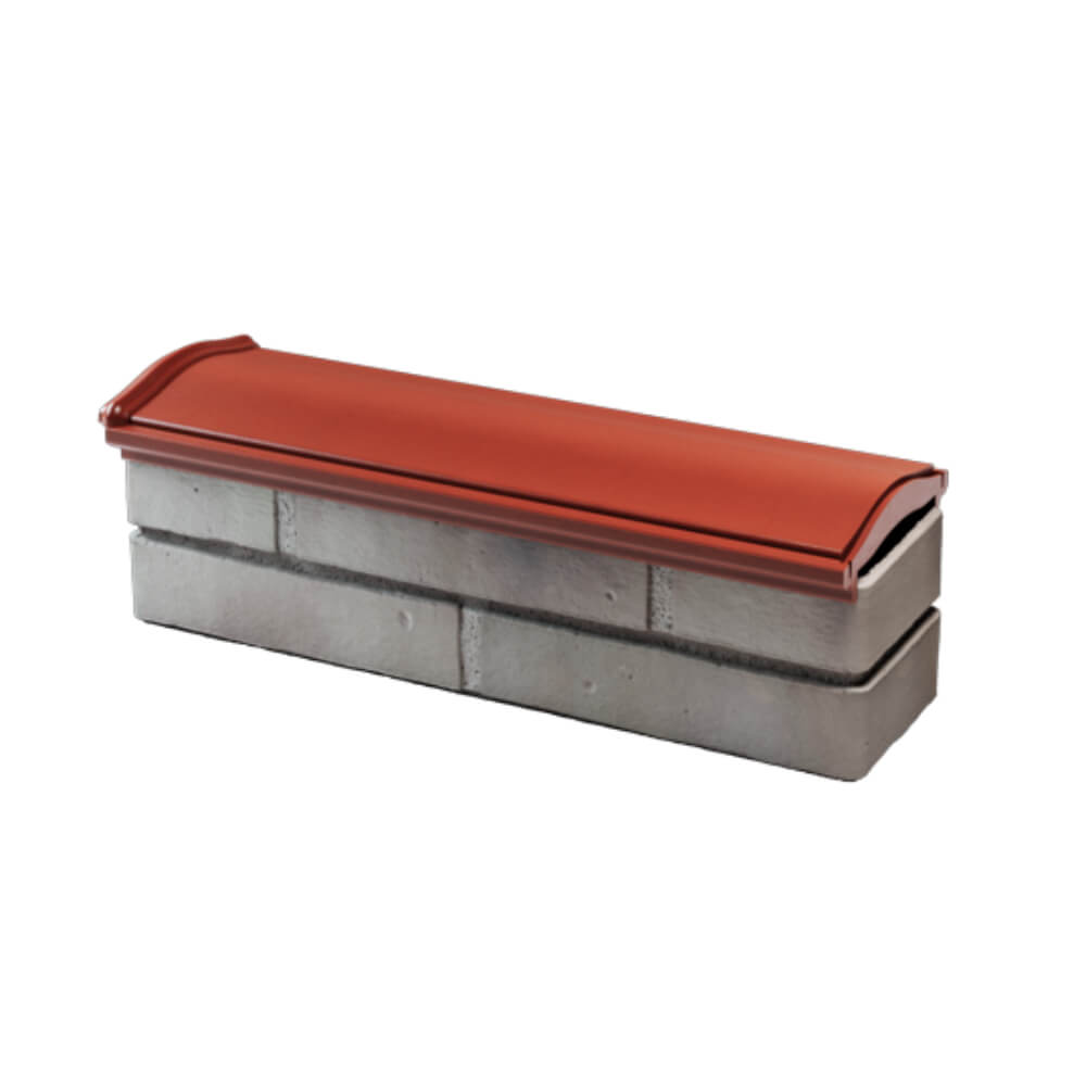 Парапет Zking Монблан Красный посадка на 0.5 кирпича (130мм) в Сертолово фото