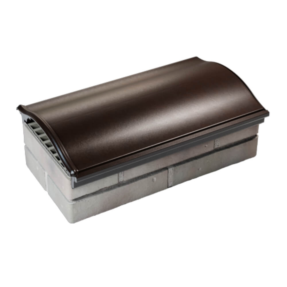 Парапет Zking Монблан Коричневый посадка на 1 кирпич (200/225/255мм) в Сертолово фото