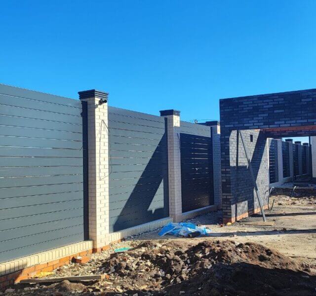 Колпак Zking Бона ХайТек Серый на столб 1.5х1.5 кирпича (385х385мм) в Сертолово фото