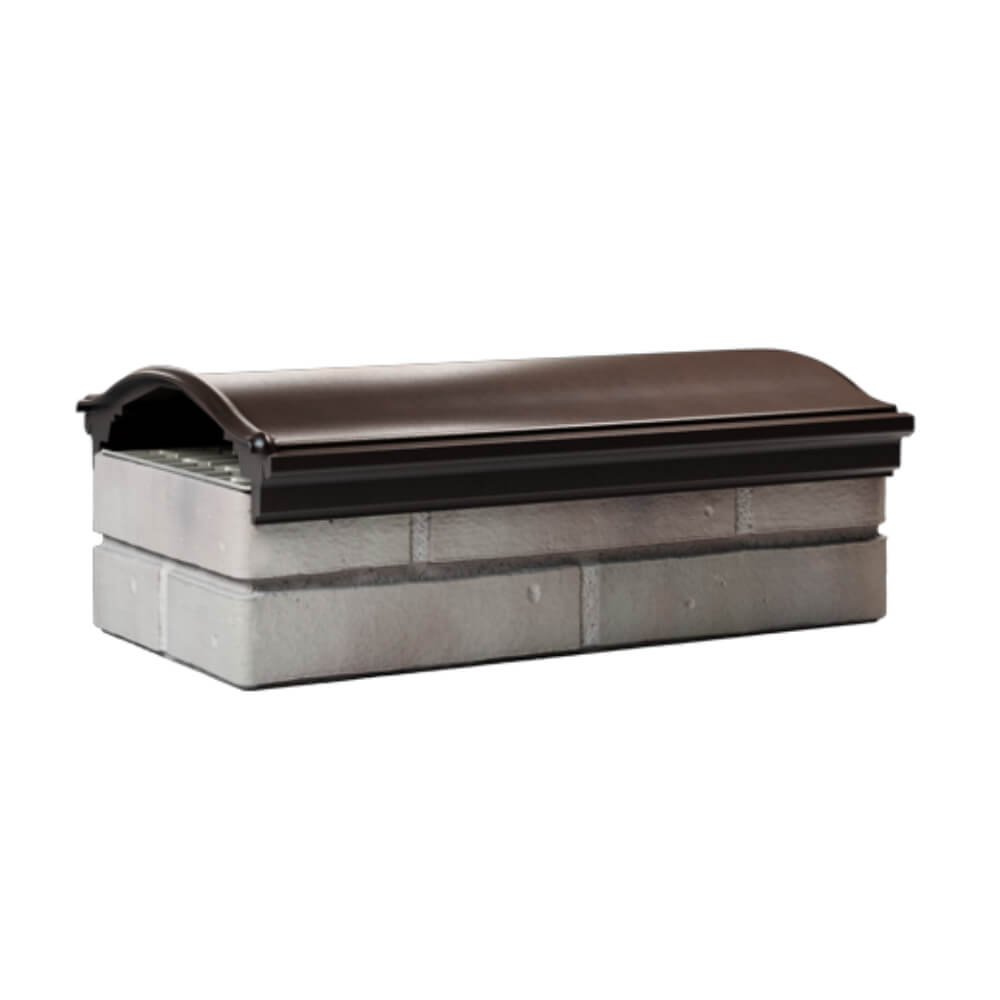 Парапет Zking Монблан Коричневый посадка на 1 кирпич (200/225/255мм) Сертолово фото