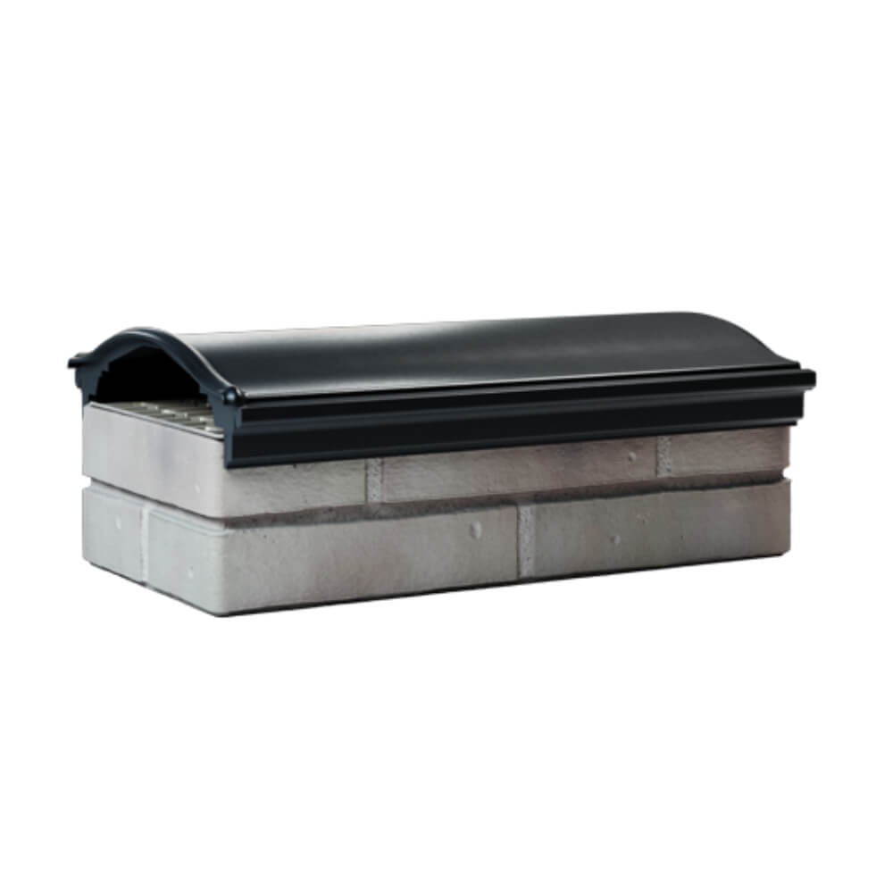 Парапет Zking Монблан Черный посадка на 1 кирпич (200/225/255мм) Сертолово фото