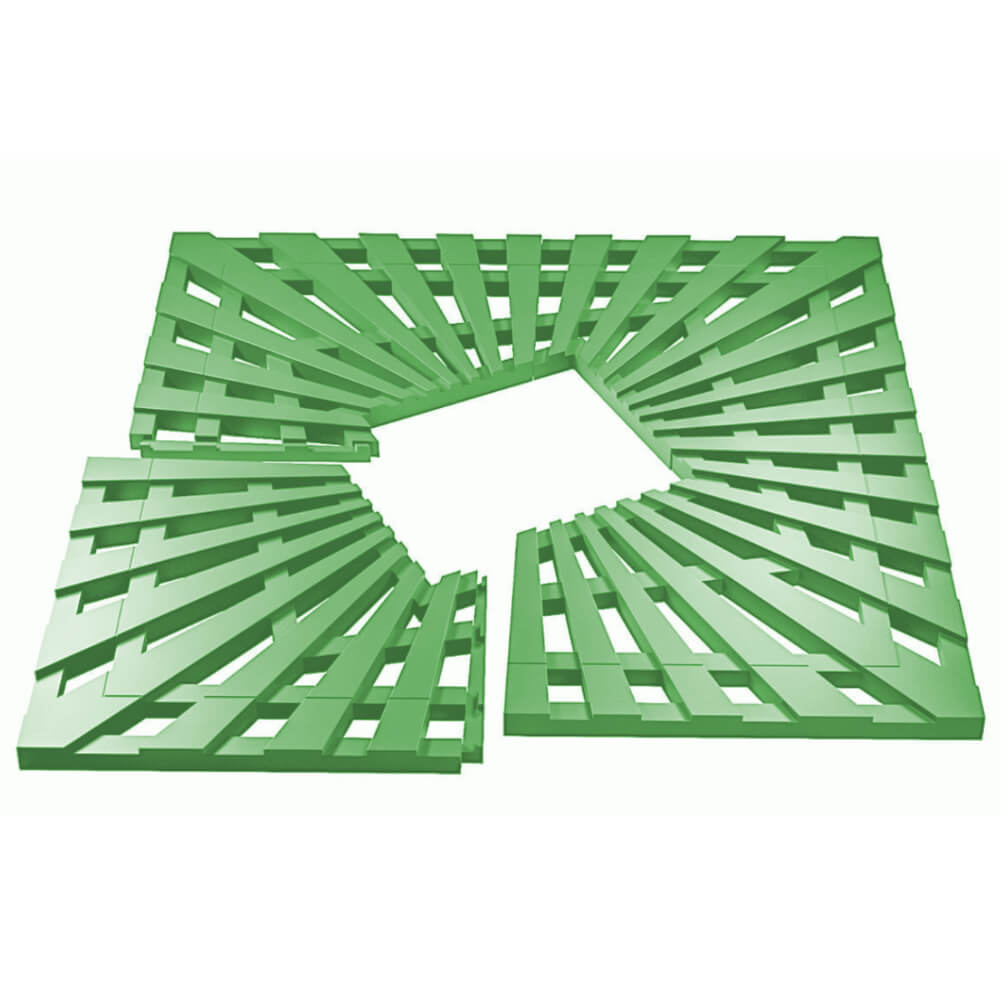 Приствольная решетка для дерева ZKING ATMOSPHERE 1.2х1.2м Зеленая в Сертолово фото