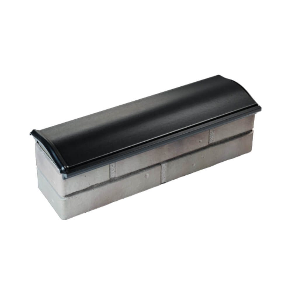 Парапет Zking Монблан Черный посадка на 0.5 кирпича (130мм) в Сертолово фото