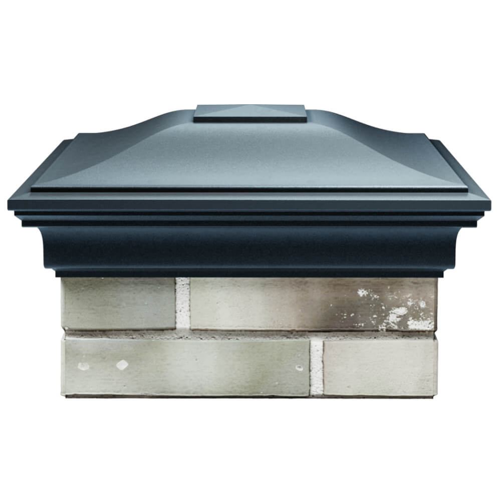 Колпак Zking Монблан Серый на столб 1.5х1.5 кирпича (385х385мм) Сертолово фото