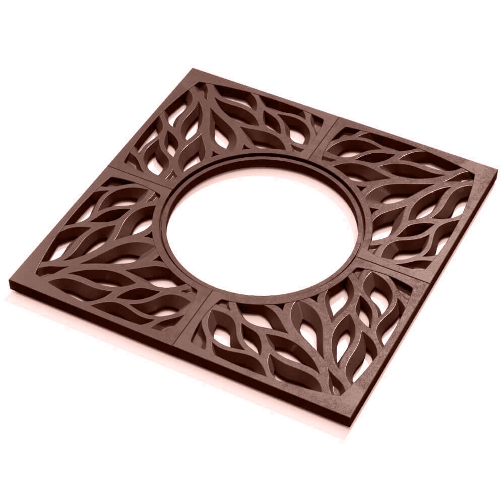 Приствольная решетка для дерева ZKING CRUST 1.2х1.2м Коричневая в Сертолово фото