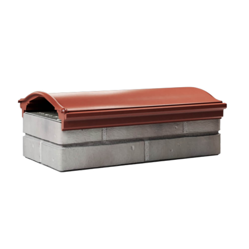 Парапет Zking Монблан Красный посадка на 1 кирпич (200/225/255мм) Сертолово фото