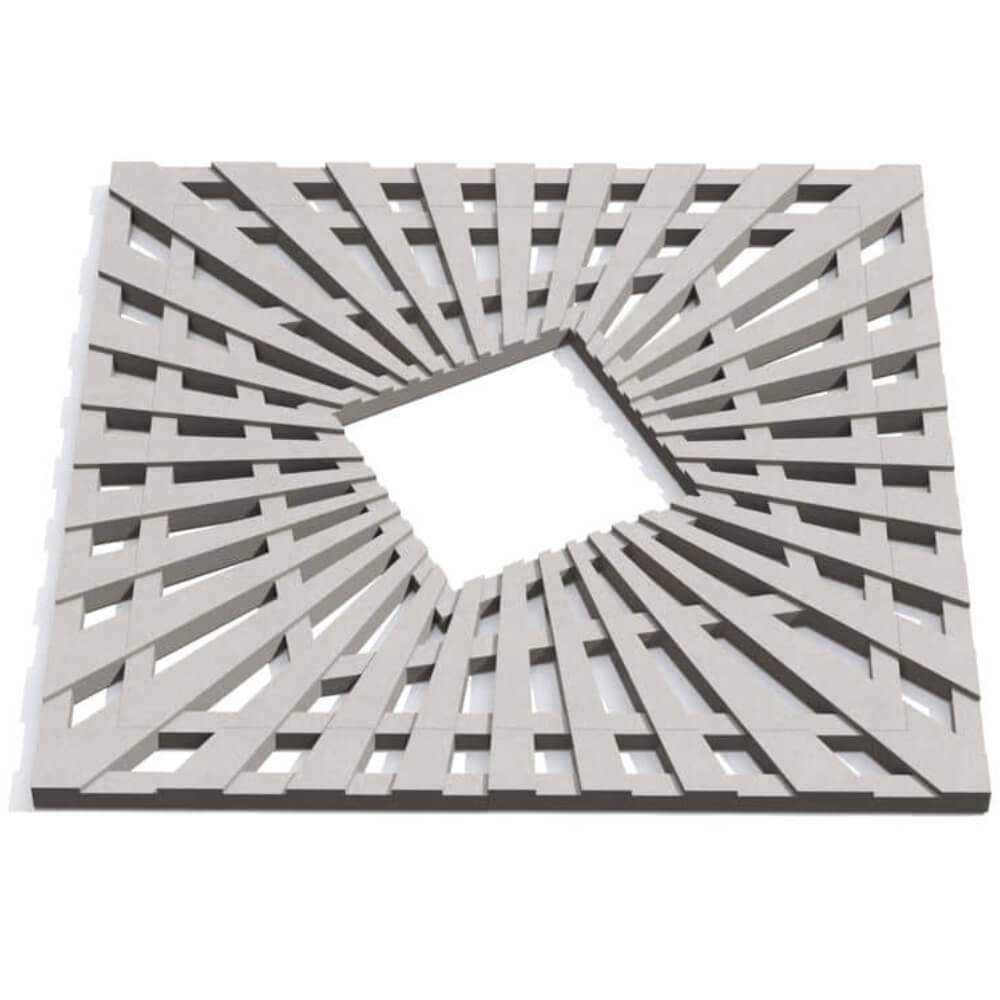 Приствольная решетка для дерева ZKING ATMOSPHERE 1.2х1.2м Бежевая Сертолово фото