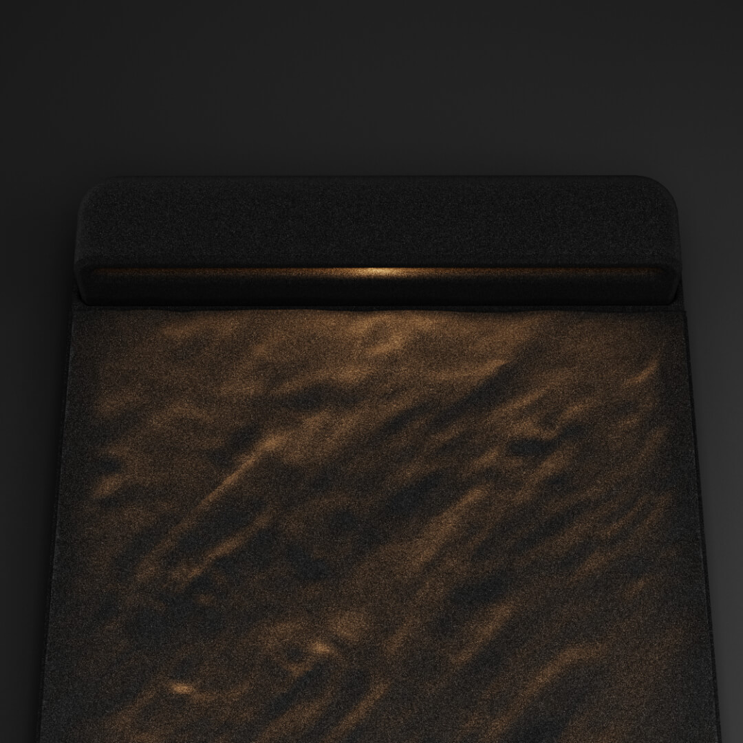 LED Светильник для шаговой плиты STONE Черный Сланец 330х75х98мм в Сертолово фото