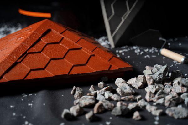 Колпак Zking Эверест Красный на столб 1.5х1.5 кирпича (390х390мм) в Сертолово фото