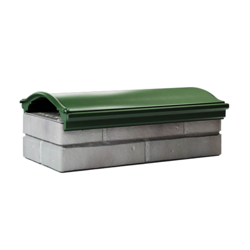 Парапет Zking Монблан Зеленый посадка на 1 кирпич (200/225/255мм) Сертолово фото