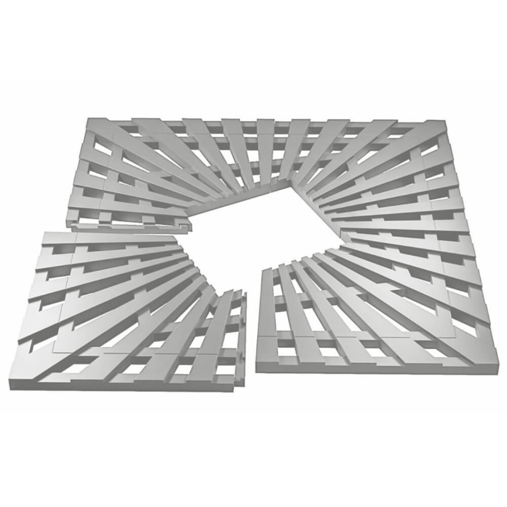 Приствольная решетка для дерева ZKING ATMOSPHERE 1.2х1.2м Бежевая в Сертолово фото