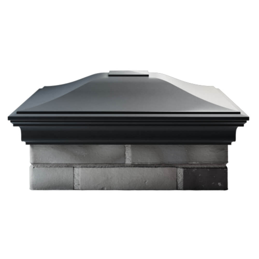 Колпак Zking Монблан Серый на столб 2х2 кирпича (515х515мм) в Сертолово фото