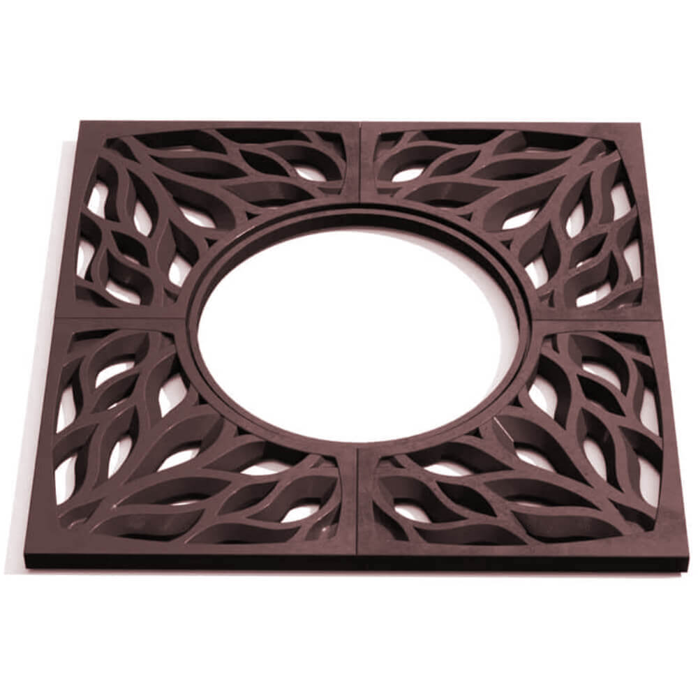 Приствольная решетка для дерева ZKING CRUST 1.2х1.2м Коричневая Сертолово фото