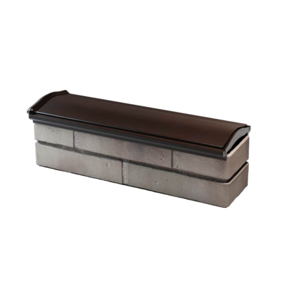 Парапет Zking Монблан Коричневый посадка на 0.5 кирпича (130мм) в Сертолово фото