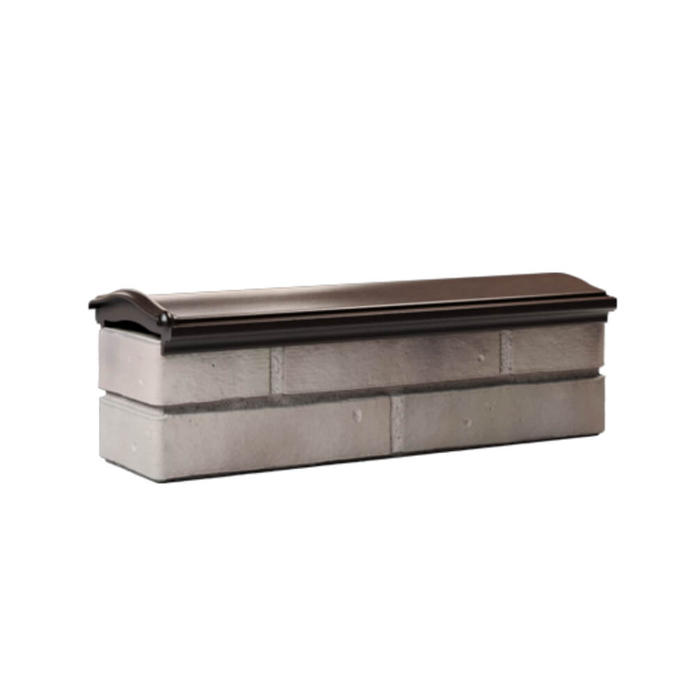 Парапет Zking Монблан Коричневый посадка на 0.5 кирпича (130мм) Сертолово фото