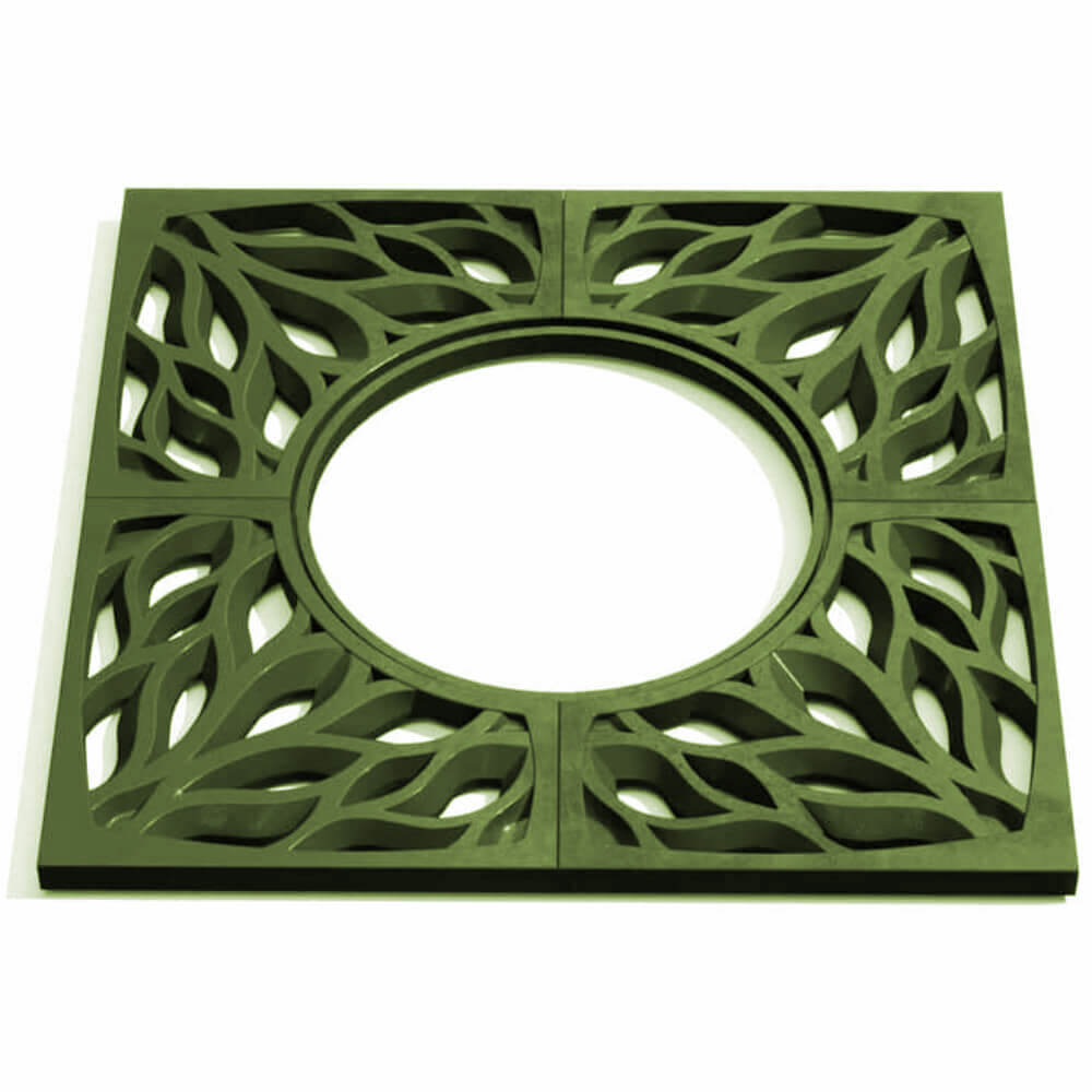 Приствольная решетка для дерева ZKING CRUST 1.2х1.2м Зеленая Сертолово фото