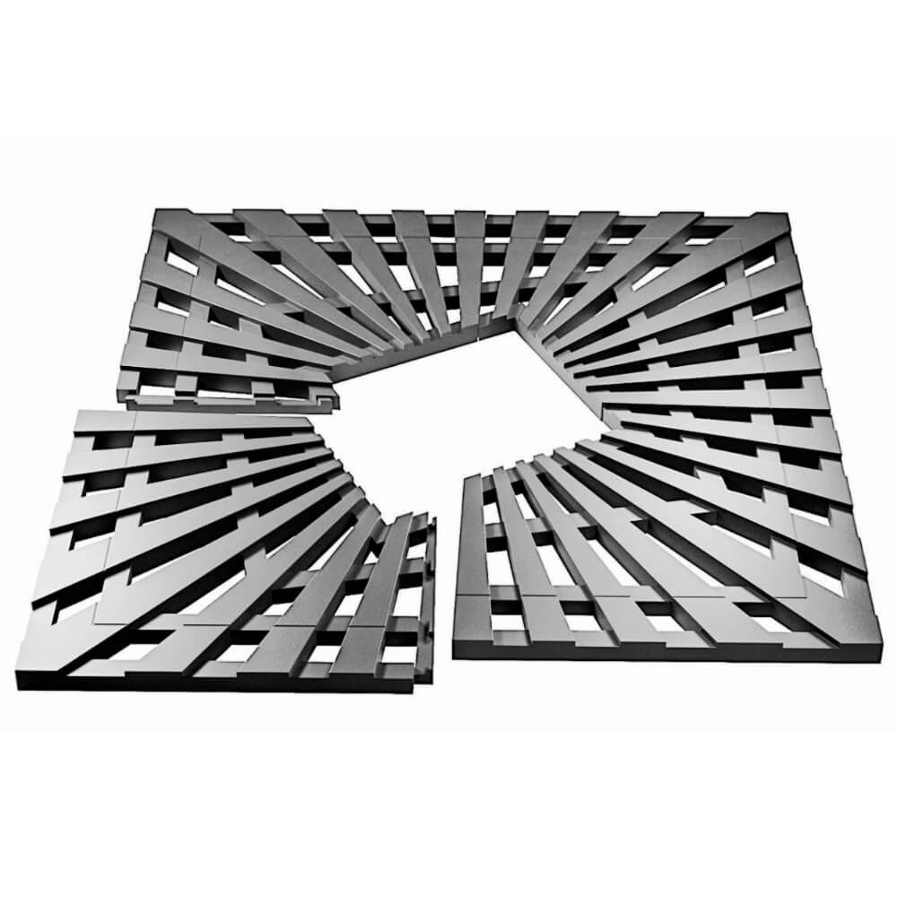 Приствольная решетка для дерева ZKING ATMOSPHERE 1.2х1.2м Серая в Сертолово фото