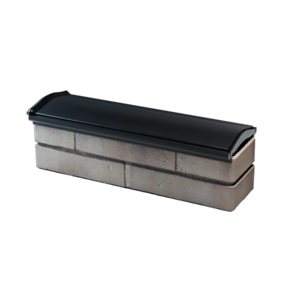 Парапет Zking Монблан Черный посадка на 0.5 кирпича (130мм) в Сертолово фото