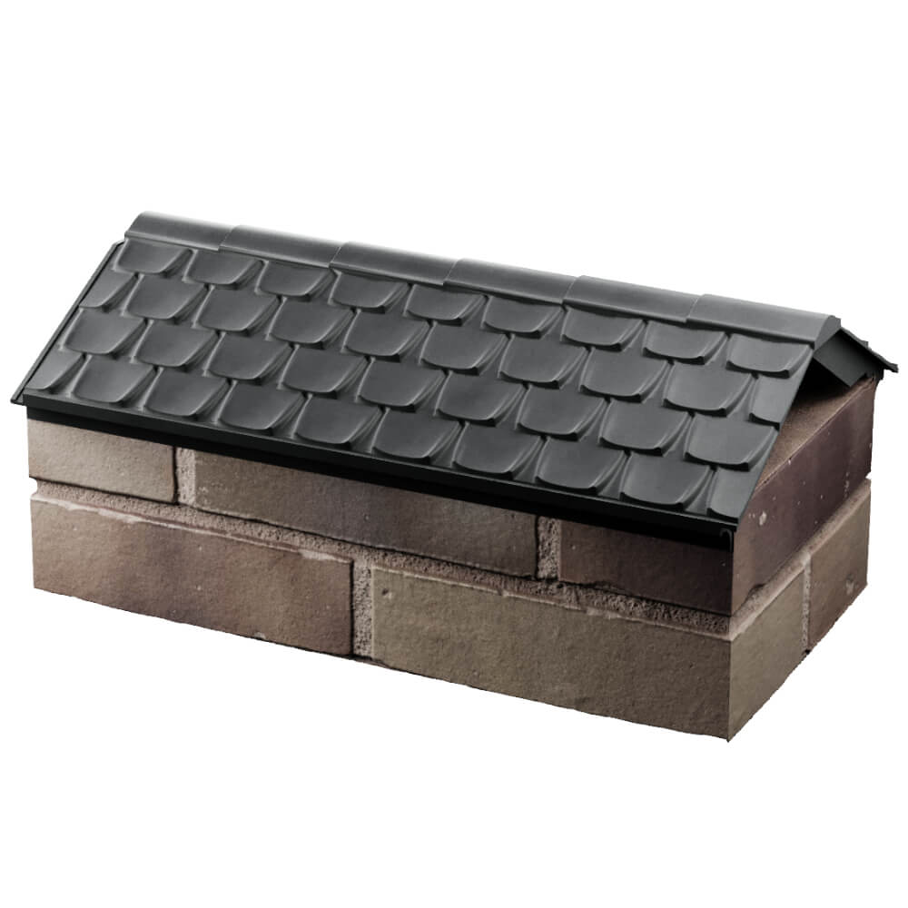 Парапет Zking Эльбрус Серый с посадкой на 1 кирпич (255мм) в Сертолово фото