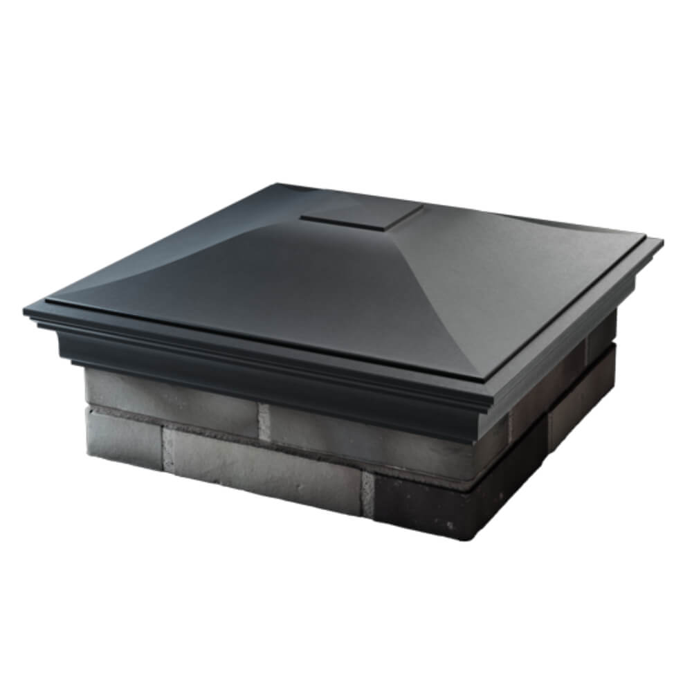 Колпак Zking Монблан Серый на столб 2х2 кирпича (515х515мм) в Сертолово фото