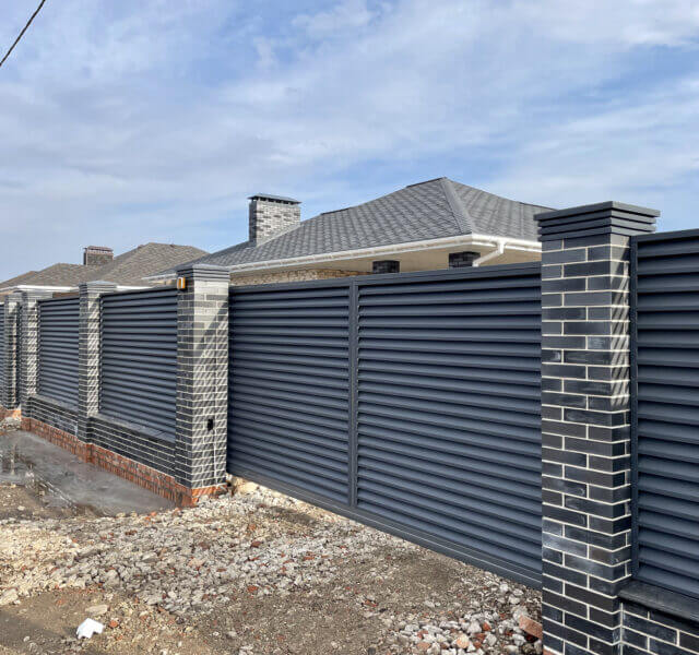 Колпак Zking Бона ХайТек Серый на столб 1.5х1.5 кирпича (385х385мм) в Сертолово фото