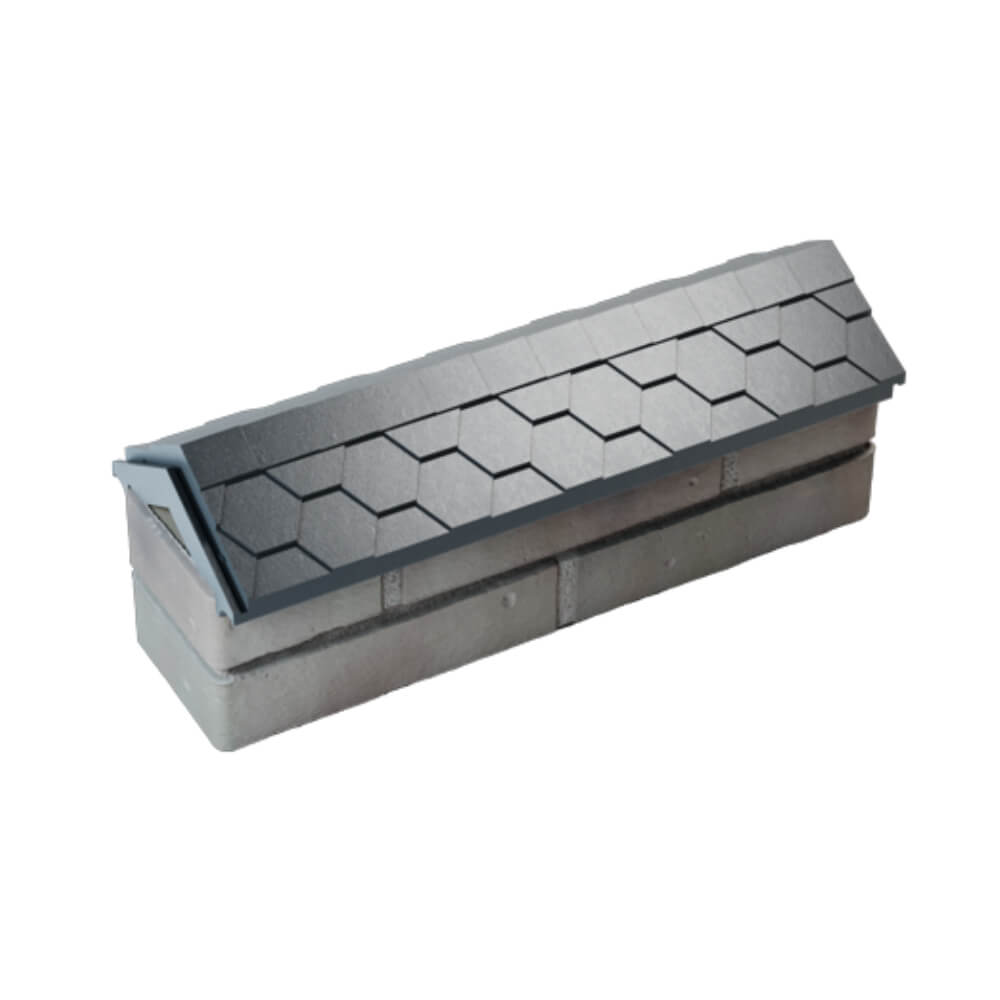 Парапет Zking Эверест Серый с посадкой на 0.5 кирпича (130мм) в Сертолово фото