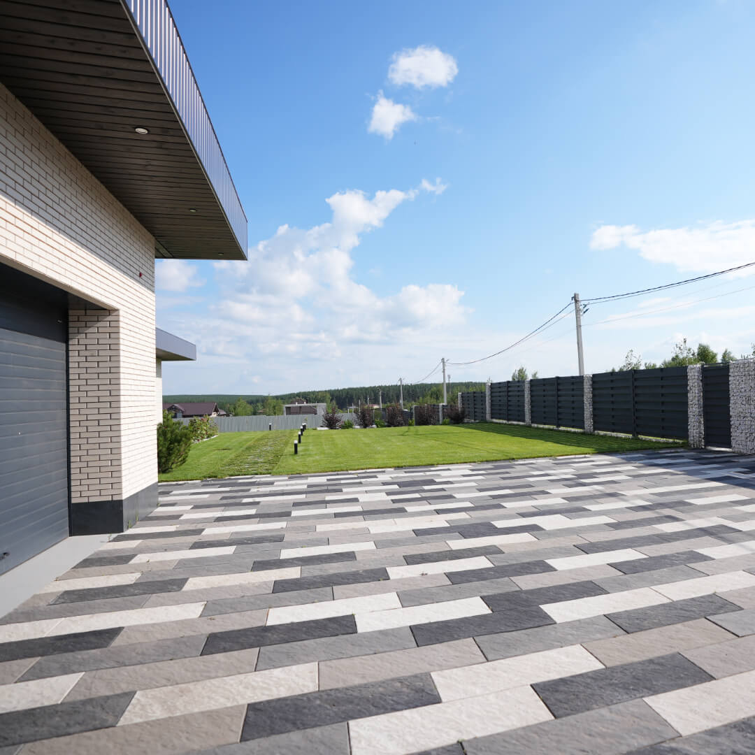 Шаговая плита STONE Черный Сланец 990х330х55мм в Сертолово фото